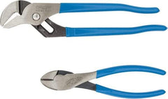 Channellock - 2 Piece Plier Set - Comes in Display Card - USA Tool & Supply