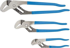 Channellock - 3 Piece Tongue & Groove Plier Set - Comes in Display Card - USA Tool & Supply