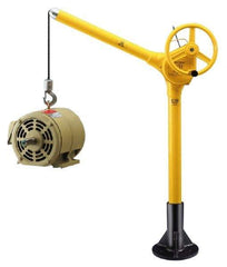 Sky Hook - 500 Lb Load Capacity, Steel Jib Crane - Swing Jib - USA Tool & Supply