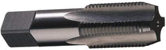 OSG - 1 - 11-1/2 NPS Thread, 5 Flute Standard Pipe Tap - 3-3/4" OAL, 1-3/4" Thread Length, 1-1/8" Shank Diam, Bright Finish, High Speed Steel - Exact Industrial Supply