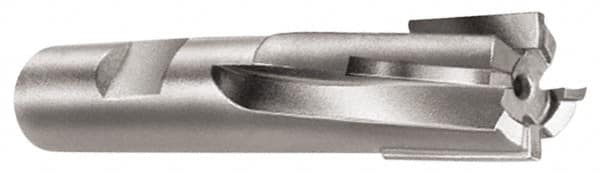 Made in USA - 3/4", 1" LOC, 5/8" Shank Diam, 3-5/8" OAL, 4 Flute, Carbide-Tipped Square End Mill - USA Tool & Supply