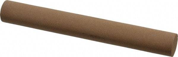 Norton - 6" Long x 3/4" Diam x 3/4" Thick, Aluminum Oxide Sharpening Stone - Round, Medium Grade - USA Tool & Supply