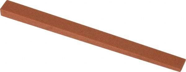 Norton - 4" Long x 5/16" Wide x 5/16" Thick, Aluminum Oxide Sharpening Stone - Taper, Fine Grade - USA Tool & Supply