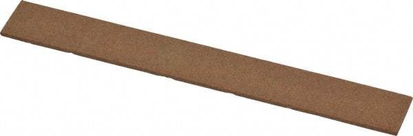 Norton - 4" Long x 1/2" Wide x 1/16" Thick, Aluminum Oxide Sharpening Stone - Taper, Medium Grade - USA Tool & Supply