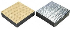 American Acoustical Products - 54" Long x 40" Wide, Polyurethane Foam Sheet - ASTM Specification, Gray - USA Tool & Supply