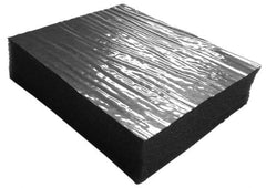 American Acoustical Products - 120" Long x 54" Wide, Polyurethane Foam Roll - ASTM Specification, Gray - USA Tool & Supply