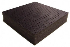 American Acoustical Products - 54" Long x 24" Wide x 1/2" Thick, Polyurethane Foam Sheet - ASTM Specification, Gray - USA Tool & Supply