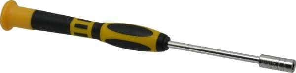 Aven - 4mm Solid Shaft Electronic Nutdriver - Ergonomic Handle, 6-3/4" OAL - USA Tool & Supply