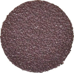 3M - 1/2" Diam, 120 Grit Aluminum Oxide Adhesive PSA Disc - Fine Grade, X Weighted Cloth Backing, For Bench Top Motors, Random Orbital Sanders - USA Tool & Supply