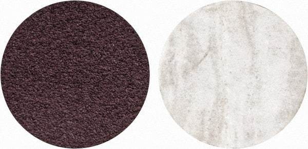 3M - 3/4" Diam, 150 Grit Aluminum Oxide Adhesive PSA Disc - Very Fine Grade, Maroon, X Weighted Backing, Flexible, Use with Random Orbital Sanders - USA Tool & Supply