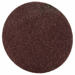 3M - 3/4" Diam, 240 Grit Aluminum Oxide Adhesive PSA Disc - Very Fine Grade, X Weighted Cloth Backing, For Bench Top Motors, Random Orbital Sanders - USA Tool & Supply
