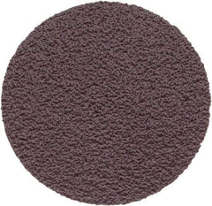 3M - 1" Diam, 120 Grit Aluminum Oxide Adhesive PSA Disc - Fine Grade, X Weighted Cloth Backing, For Bench Top Motors, Random Orbital Sanders - USA Tool & Supply
