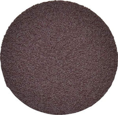 3M - 1" Diam, 180 Grit Aluminum Oxide Adhesive PSA Disc - Very Fine Grade, X Weighted Cloth Backing, For Bench Top Motors, Random Orbital Sanders - USA Tool & Supply