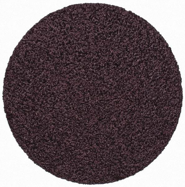 3M - 2" Diam, 50 Grit Aluminum Oxide Adhesive PSA Disc - Coarse Grade, X Weighted Cloth Backing, For Bench Top Motors, Disc Sanders, Random Orbital Sanders - USA Tool & Supply