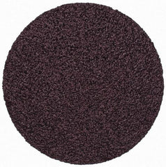 3M - 2" Diam, 50 Grit Aluminum Oxide Adhesive PSA Disc - Coarse Grade, X Weighted Cloth Backing, For Bench Top Motors, Disc Sanders, Random Orbital Sanders - USA Tool & Supply
