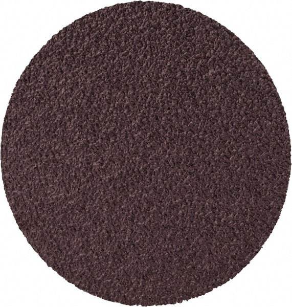 3M - 2" Diam, 60 Grit Aluminum Oxide Adhesive PSA Disc - Medium Grade, X Weighted Cloth Backing, For Bench Top Motors, Disc Sanders, Random Orbital Sanders - USA Tool & Supply