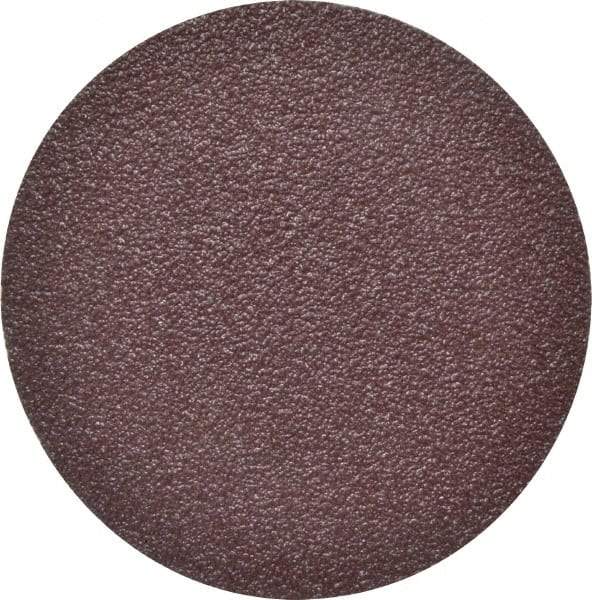 3M - 3" Diam, 80 Grit Aluminum Oxide Adhesive PSA Disc - Medium Grade, X Weighted Cloth Backing, For Bench Top Motors, Disc Sanders, Random Orbital Sanders - USA Tool & Supply