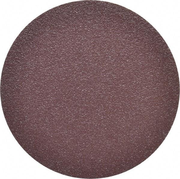 3M - 4" Diam, 60 Grit Aluminum Oxide Adhesive PSA Disc - Medium Grade, Maroon, X Weighted Backing, Flexible, Use with Random Orbital Sanders - USA Tool & Supply