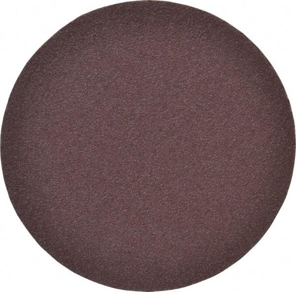 3M - 5" Diam, 20 Grit Aluminum Oxide Adhesive PSA Disc - Coarse Grade, X Weighted Cloth Backing, For Bench Top Motors, Random Orbital Sanders - USA Tool & Supply