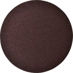 3M - 9" Diam, 36 Grit Aluminum Oxide Adhesive PSA Disc - Very Coarse Grade, Maroon, X Weighted Backing, Flexible, Use with Random Orbital Sanders - USA Tool & Supply