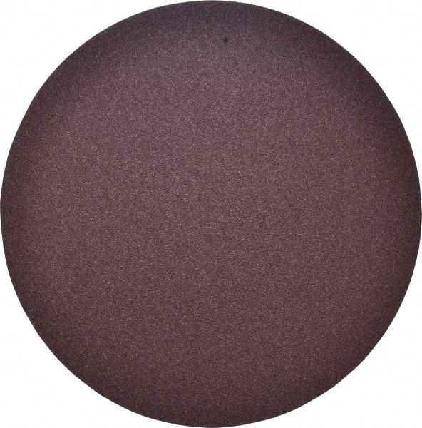 3M - 16" Diam, 36 Grit Aluminum Oxide Adhesive PSA Disc - Very Coarse Grade, X Weighted Cloth Backing, For Bench Top Motors, Random Orbital Sanders - USA Tool & Supply
