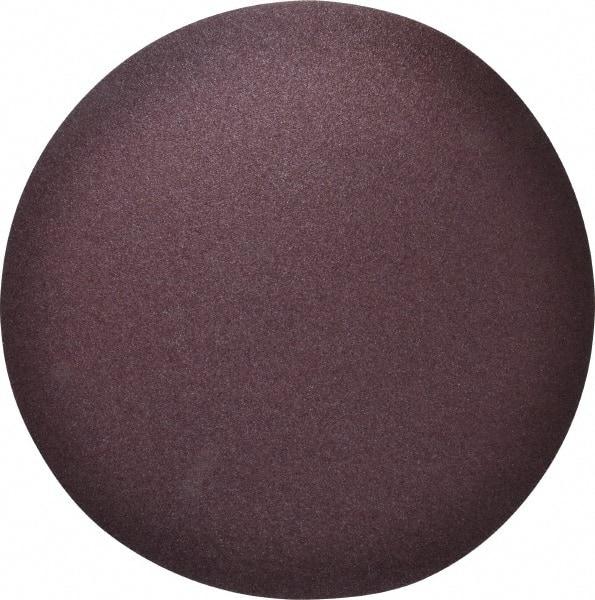 3M - 18" Diam, 36 Grit Aluminum Oxide Adhesive PSA Disc - Very Coarse Grade, X Weighted Cloth Backing, For Bench Top Motors, Random Orbital Sanders - USA Tool & Supply
