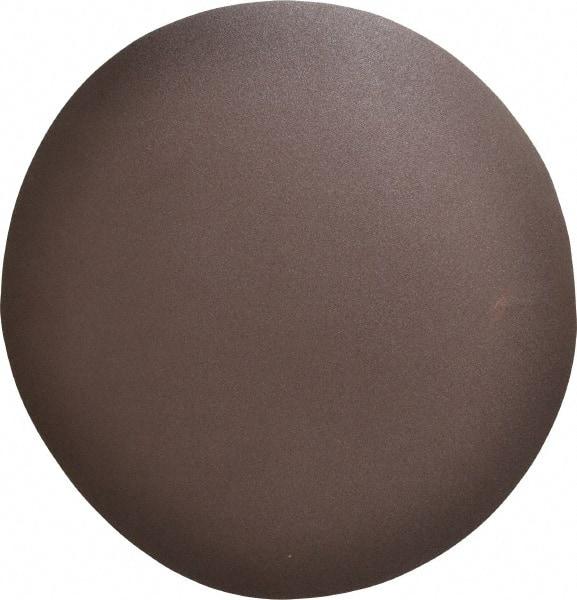 3M - 18" Diam, 80 Grit Aluminum Oxide Adhesive PSA Disc - Medium Grade, X Weighted Cloth Backing, For Bench Top Motors, Random Orbital Sanders - USA Tool & Supply
