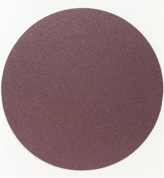 3M - 20" Diam, 40 Grit Aluminum Oxide Adhesive PSA Disc - Coarse Grade, X Weighted Cloth Backing, For Bench Top Motors, Random Orbital Sanders - USA Tool & Supply