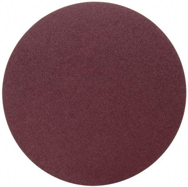 3M - 20" Diam, 60 Grit Aluminum Oxide Adhesive PSA Disc - Medium Grade, X Weighted Cloth Backing, For Bench Top Motors, Random Orbital Sanders - USA Tool & Supply