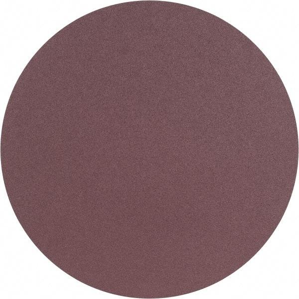 3M - 20" Diam, 80 Grit Aluminum Oxide Adhesive PSA Disc - Medium Grade, X Weighted Cloth Backing, For Bench Top Motors, Random Orbital Sanders - USA Tool & Supply