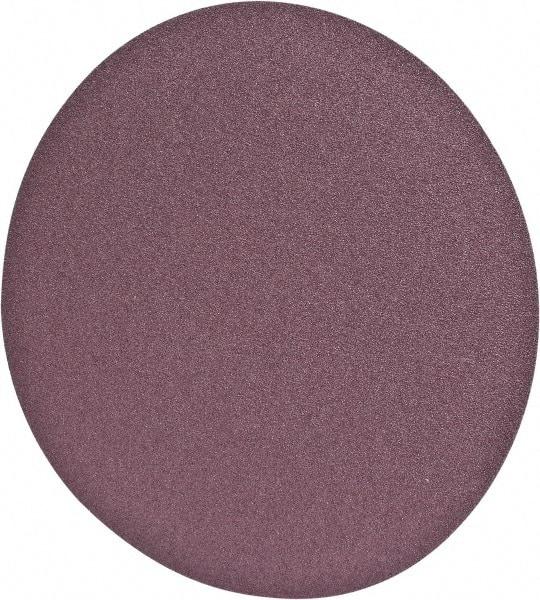 3M - 24" Diam, 36 Grit Aluminum Oxide Adhesive PSA Disc - Very Coarse Grade, X Weighted Cloth Backing, For Bench Top Motors, Random Orbital Sanders - USA Tool & Supply