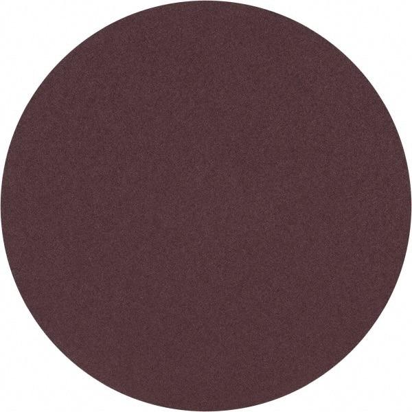3M - 24" Diam, 40 Grit Aluminum Oxide Adhesive PSA Disc - Coarse Grade, X Weighted Cloth Backing, For Bench Top Motors, Random Orbital Sanders - USA Tool & Supply