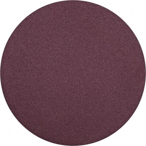 3M - 30" Diam, 36 Grit Aluminum Oxide Adhesive PSA Disc - Very Coarse Grade, X Weighted Cloth Backing, For Bench Top Motors, Random Orbital Sanders - USA Tool & Supply