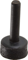 3M - 3/4" Diam Adhesive/PSA Disc Backing Pad - 1/4" Shank Diam, Medium Density, 20,000 RPM - USA Tool & Supply