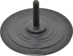 3M - 3" Diam Adhesive/PSA Disc Backing Pad - 1/4" Shank Diam, Medium Density, 10,000 RPM - USA Tool & Supply