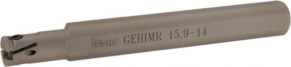 Iscar - GEHIM, Internal, Right Hand, 0.098" Max Depth of Cut, 0.031 to 0.075" Groove Width, Indexable Grooving Tool Holder - GEPI.. Insert Compatibility, 5/8" Shank Width, 5" OAL, Through Coolant - USA Tool & Supply
