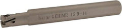 Iscar - GEHIM, Internal, Right Hand, 0.098" Max Depth of Cut, 0.031 to 0.075" Groove Width, Indexable Grooving Tool Holder - GEPI.. Insert Compatibility, 5/8" Shank Width, 5" OAL, Through Coolant - USA Tool & Supply