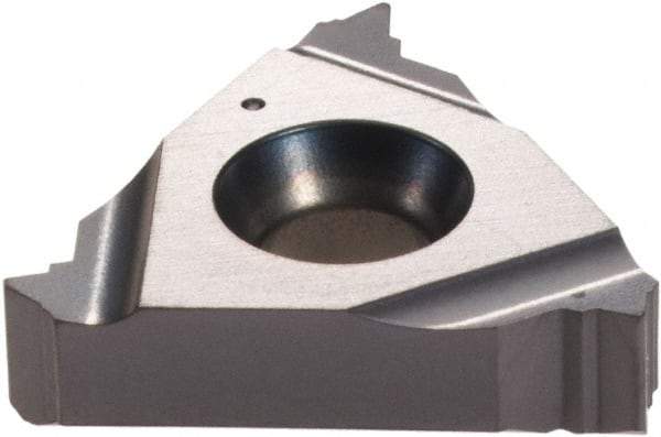 Iscar - 16ER External Right Hand ISO Laydown Threading Insert - Grade IC908, TiAlN Coated Carbide, 9.53mm Inscribed Circle - USA Tool & Supply