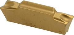 Seco - LCMF, 0.118" Cutting Width, MC, CP600 Grade, Double End Multi-Directional Turning Insert - TiAlN, TiN Coated - USA Tool & Supply