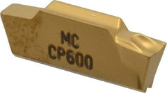 Seco - LCMR, 0.118" Cutting Width, MC, CP600 Grade, Single End Multi-Directional Turning Insert - TiAlN, TiN Coated - USA Tool & Supply