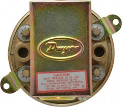 Dwyer - Low Differential Pressure Switch - 1/8 Inch Thread, 10 Maximum PSI, Low Differential Pressure Switches - USA Tool & Supply