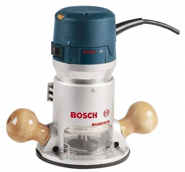 Bosch - Electric Routers Collet Size (Inch): 1/4; 3/8; 1/2 Collet Size (mm): 6.35 - USA Tool & Supply