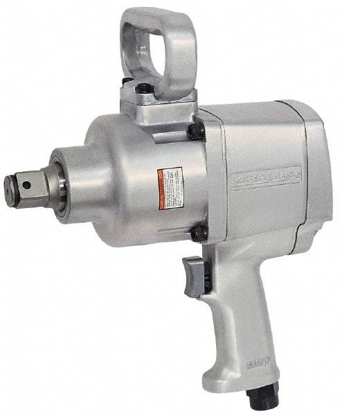 Ingersoll-Rand - 1" Drive, 5,000 RPM, 1,475 Ft/Lb Torque Impact Wrench - Pistol Grip Handle, 830 IPM, 34 CFM, 1/2" NPTF Inlet - USA Tool & Supply