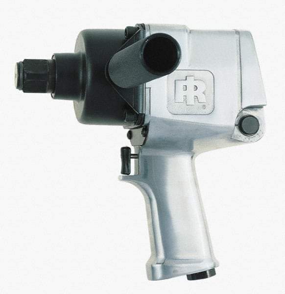 Ingersoll-Rand - 1" Drive, 6,000 RPM, 1,250 Ft/Lb Torque Impact Wrench/Ratchet - Pistol Grip Handle, 1,025 IPM, 10 CFM, 3/8" NPT Inlet - USA Tool & Supply