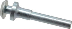 Value Collection - 1/4" Hole, Wheel Mandrel - 2-1/8" OAL, 3/8" Max Wheel Width, 1/4" Shank Diam - USA Tool & Supply