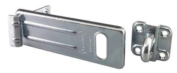 Master Lock - 4-1/2 Inch Long, Hasp - Steel - USA Tool & Supply