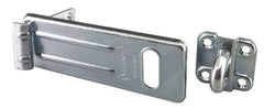 Master Lock - 4-1/2 Inch Long, Hasp - Steel - USA Tool & Supply