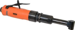 Dotco - 1/4" Keyed Chuck - Right Angle Handle, 3,300 RPM, 0.4 hp, 90 psi - USA Tool & Supply