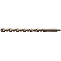 Cleveland - 31/64" 118° Spiral Flute Cobalt Taper Length Drill Bit - USA Tool & Supply