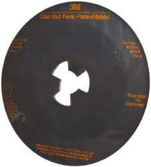 3M - 9" Max Diam, Abrasive Disc Face Plate - 6,500 RPM - USA Tool & Supply
